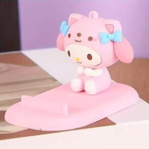 #6042  Hello Kitty & Friends - My Melody Silicone Phone Holder